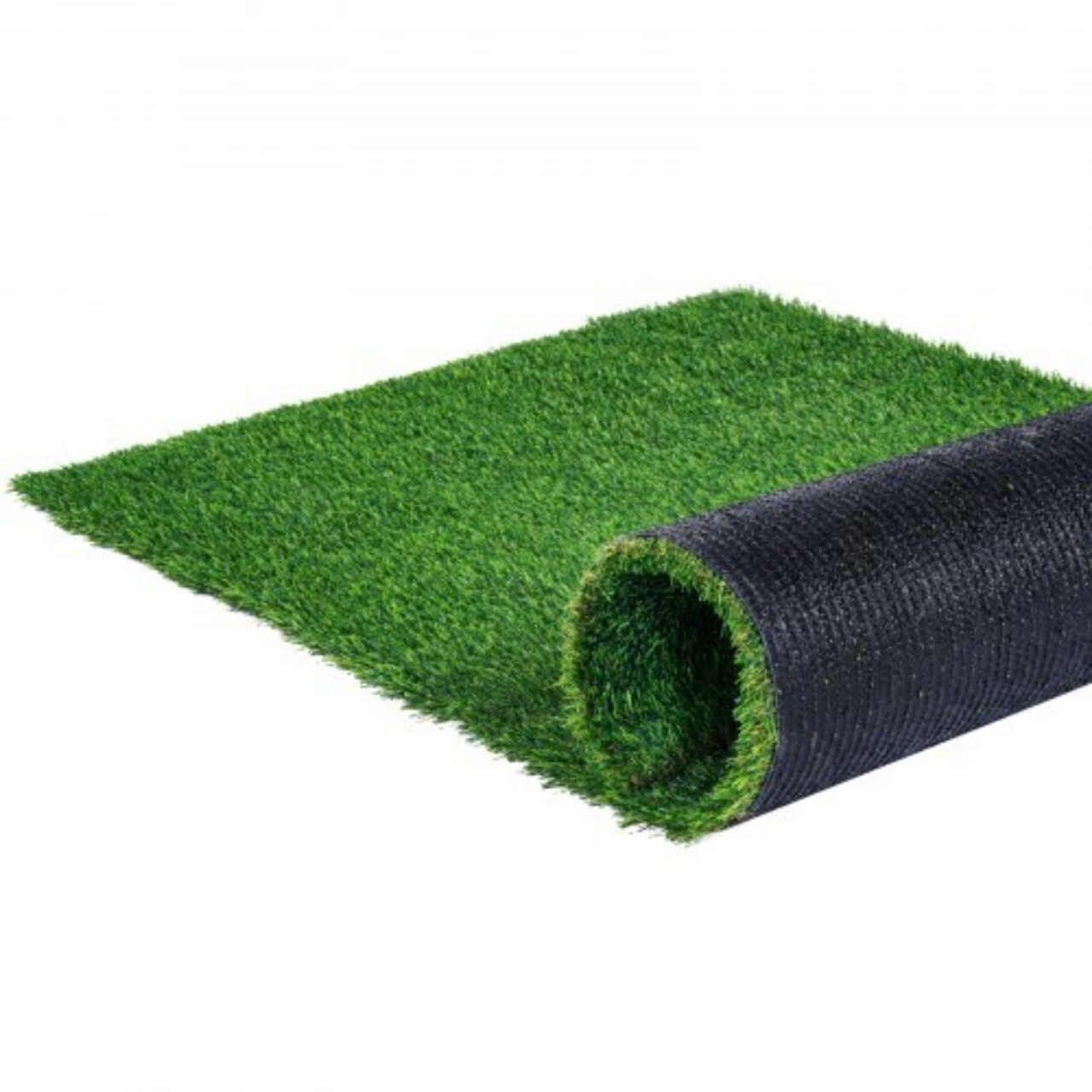 Artificial Grass Rug 4x6 ft Green Turf 1.38" Outdoor Patio Lawn Mat with Drainage Holes
